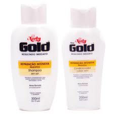 shampoo e condicionador niely gold a parti!